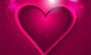 Heart Valentines Day Card